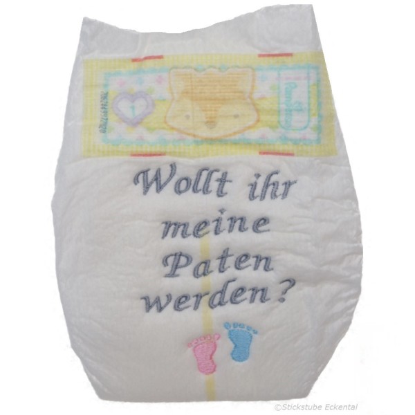 Windel Taufe Paten